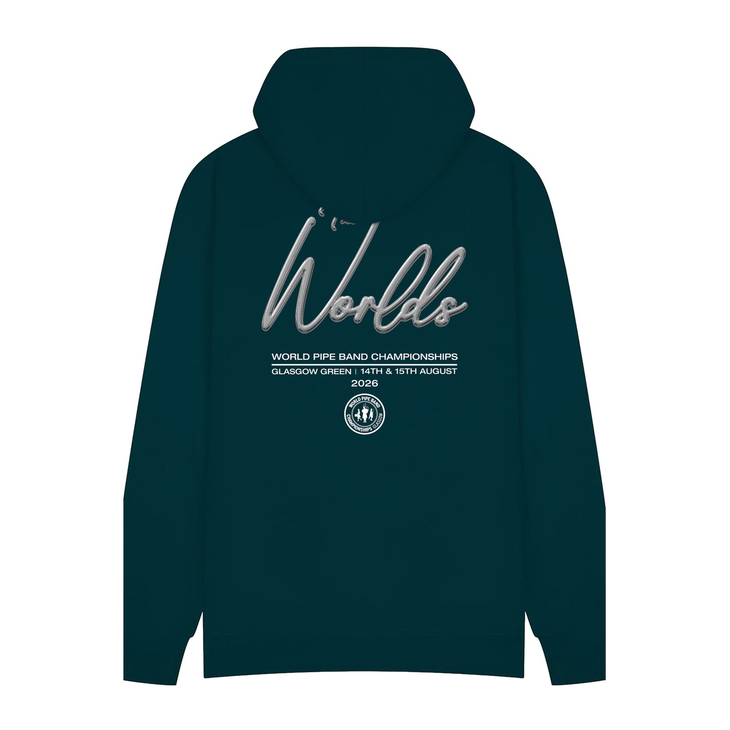 The Worlds Hoodie - Deep Teal
