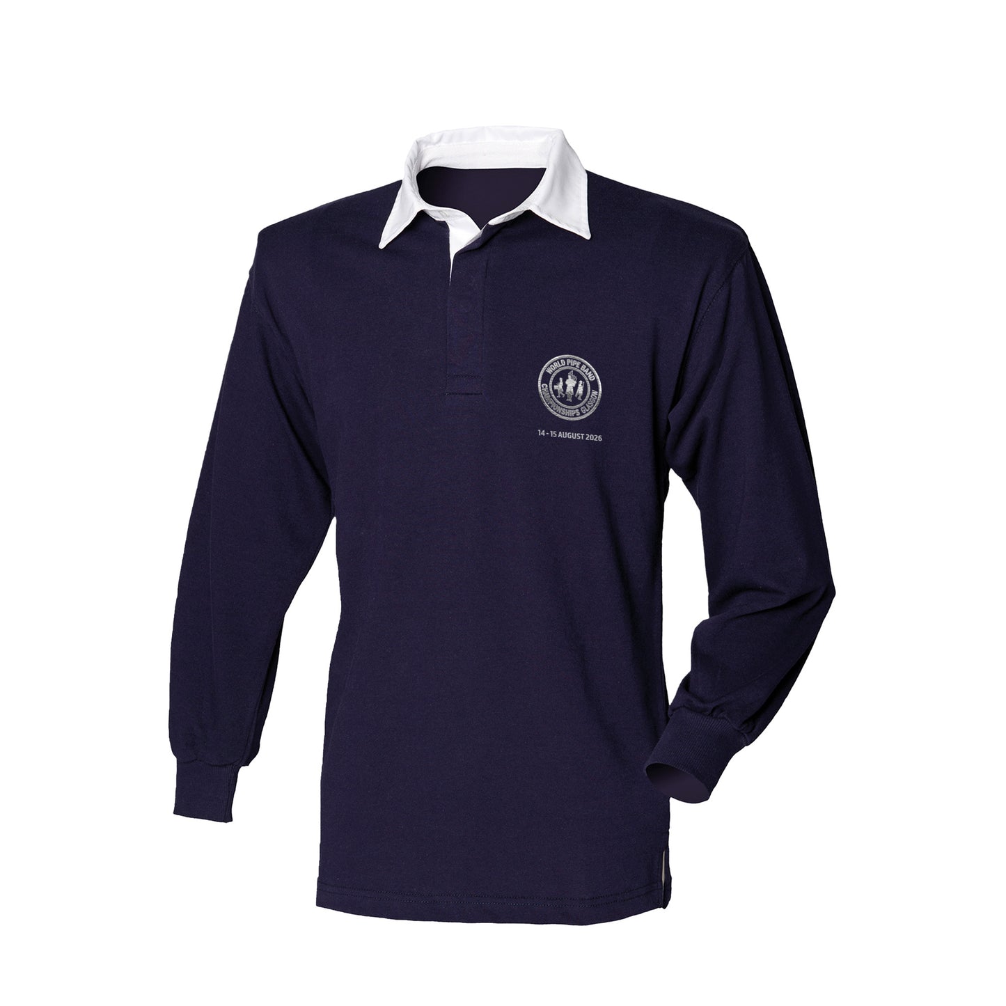 Embroidered Logo Rugby Shirt