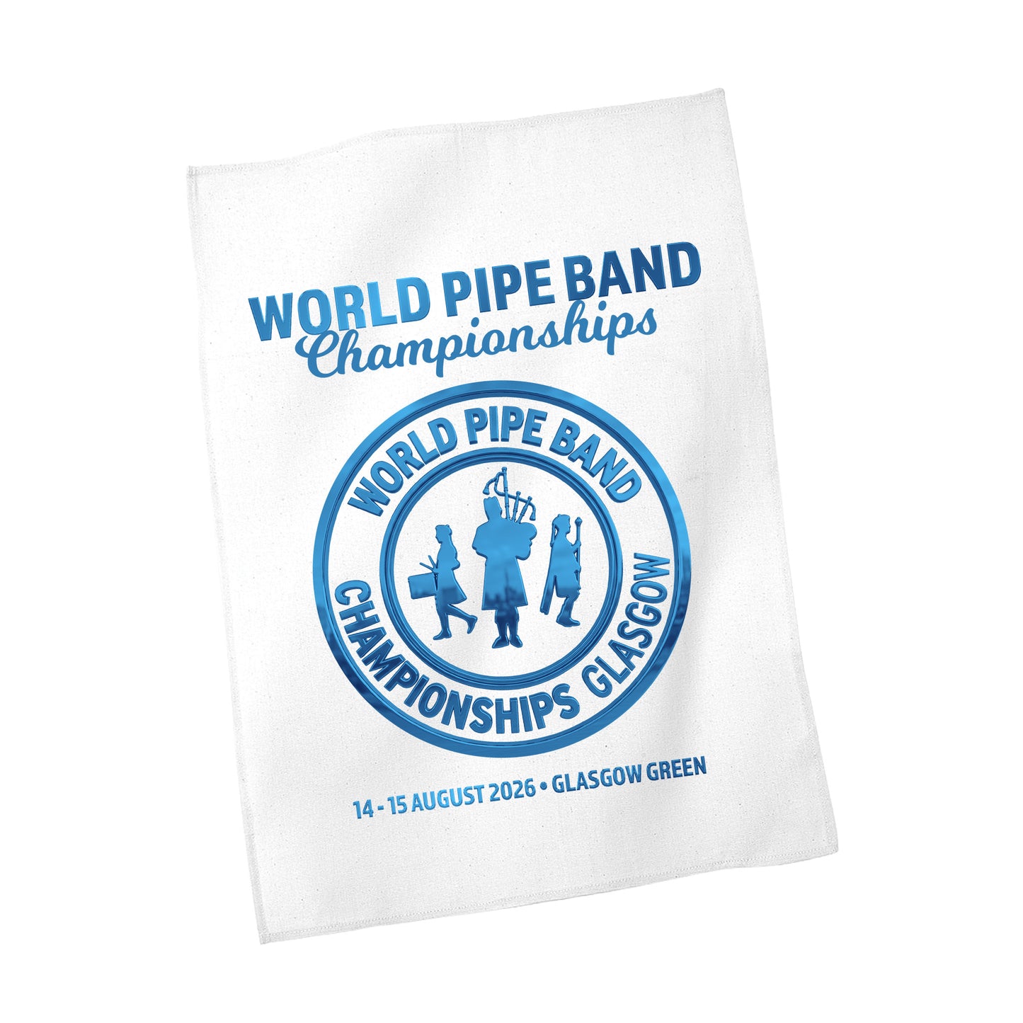 Metallic Logo Tea Towel