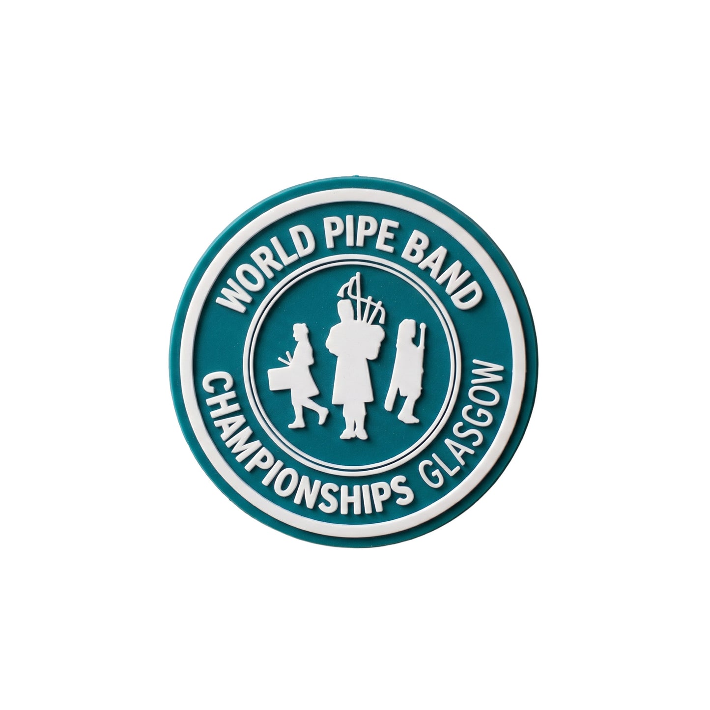 Logo PVC Fridge Magnet - Teal