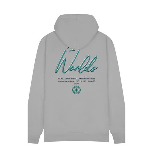 The Worlds Hoodie - Lunar Grey