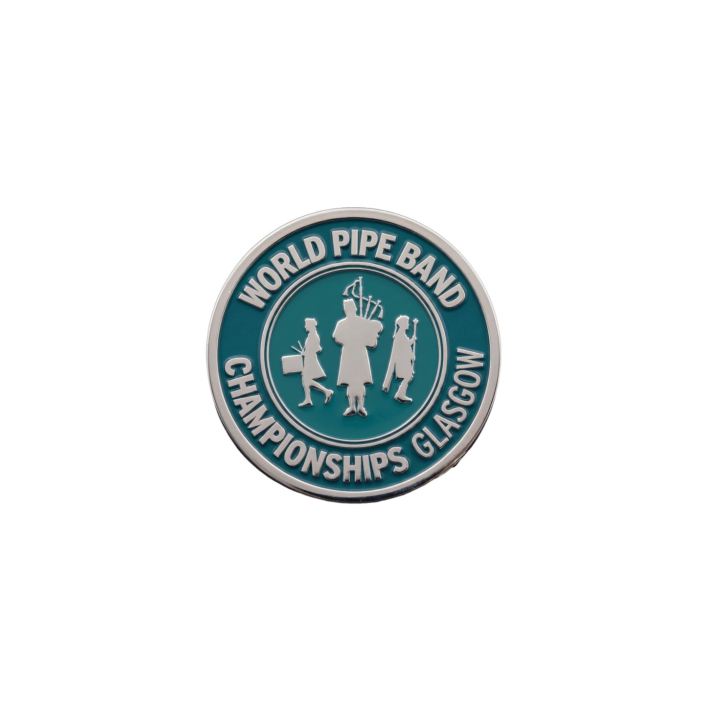 Logo Pin Badge - Teal