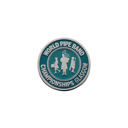 Logo Pin Badge - Teal