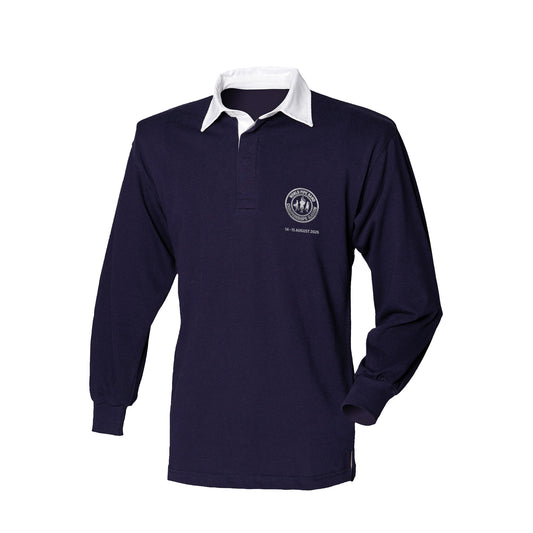 Embroidered Logo Rugby Shirt