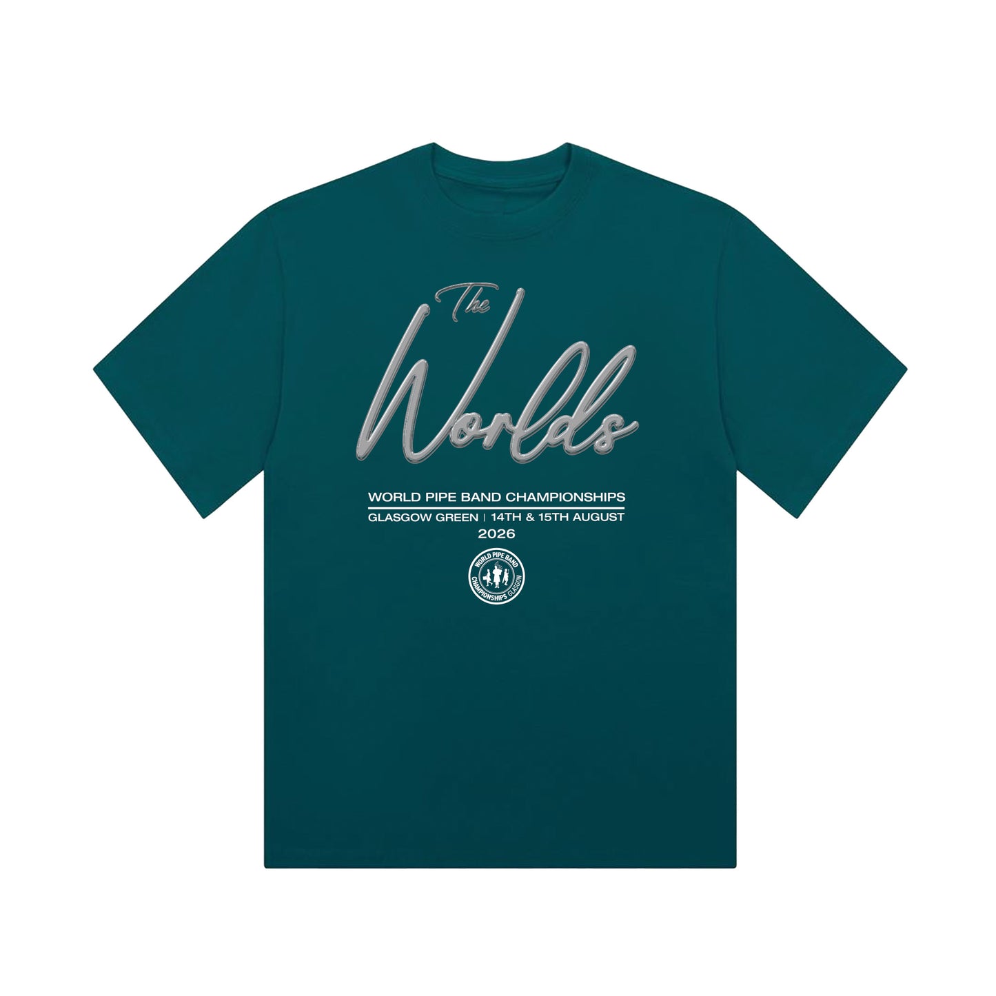 The Worlds Organic Cotton T-Shirt - Deep Teal
