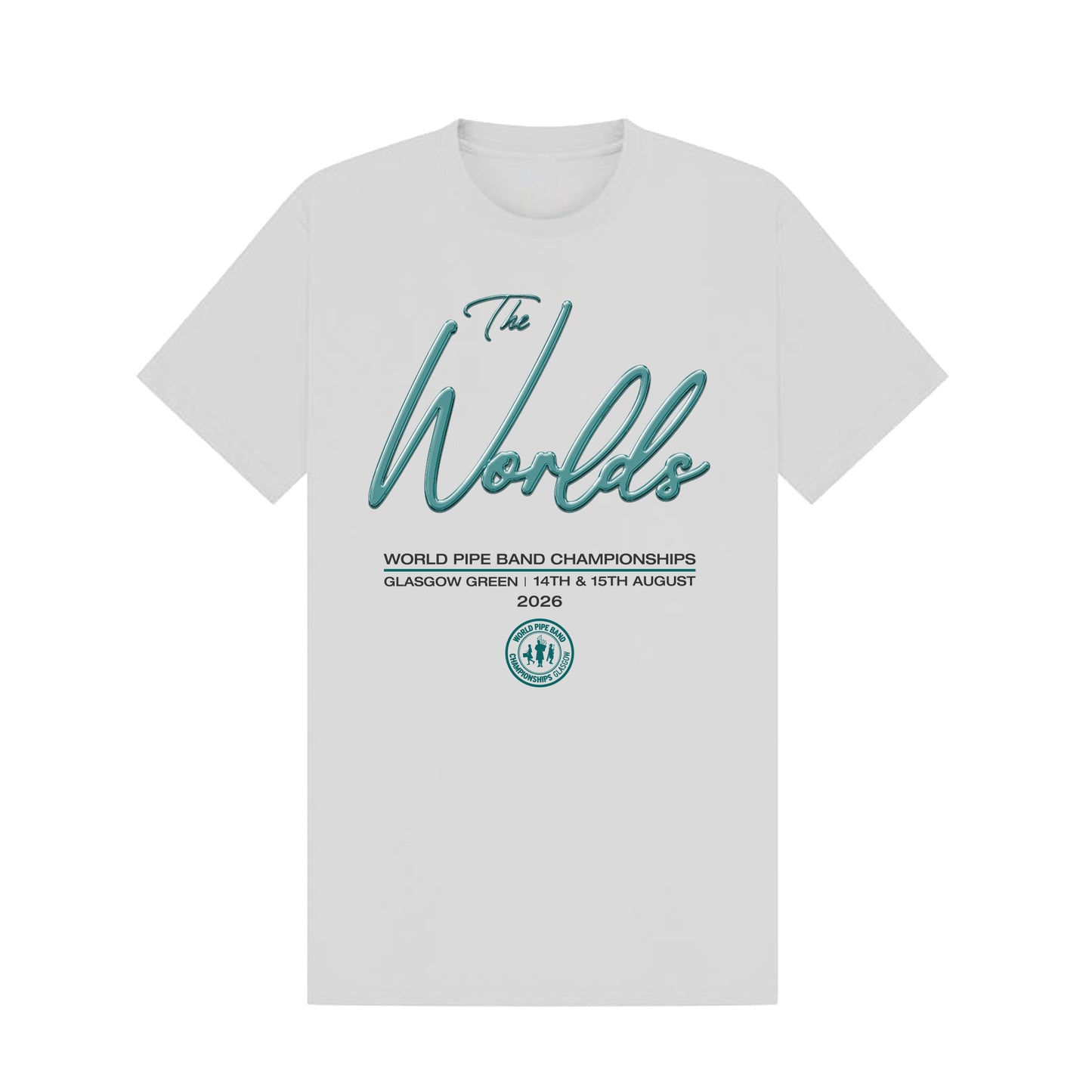 The Worlds Organic Cotton T-Shirt - Lunar Grey