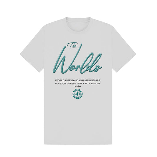 The Worlds Organic Cotton T-Shirt - Lunar Grey