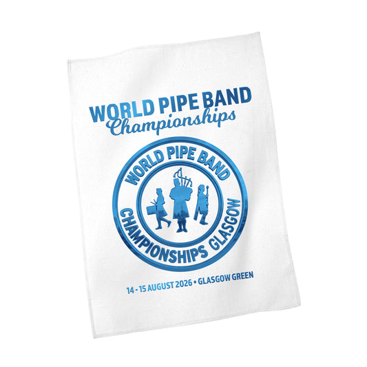 Metallic Logo Tea Towel