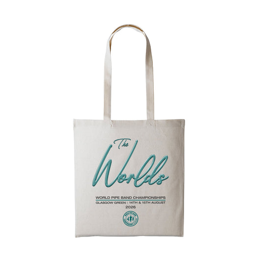 The Worlds Tote Bag - Natural