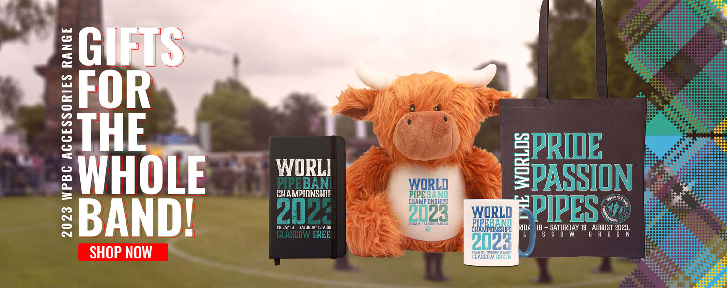 World Pipe Band Championships 2023 Clothing Range