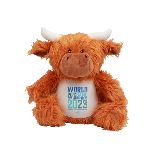 Event Highland Coo Plush Toy | World Pipe Band Championships